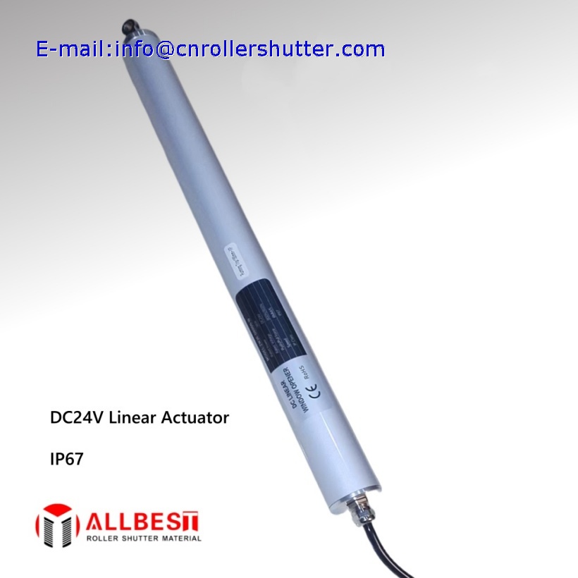DC24V Waterproof Linear Actuator for aluminum pergola