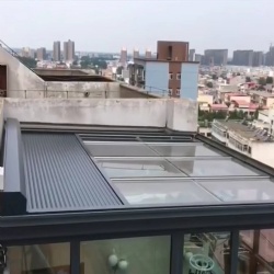 Horizontal Roller Shutter For Outdoor Roof