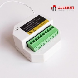 Receptor de pared de tamaño mini para motor tubular de CA